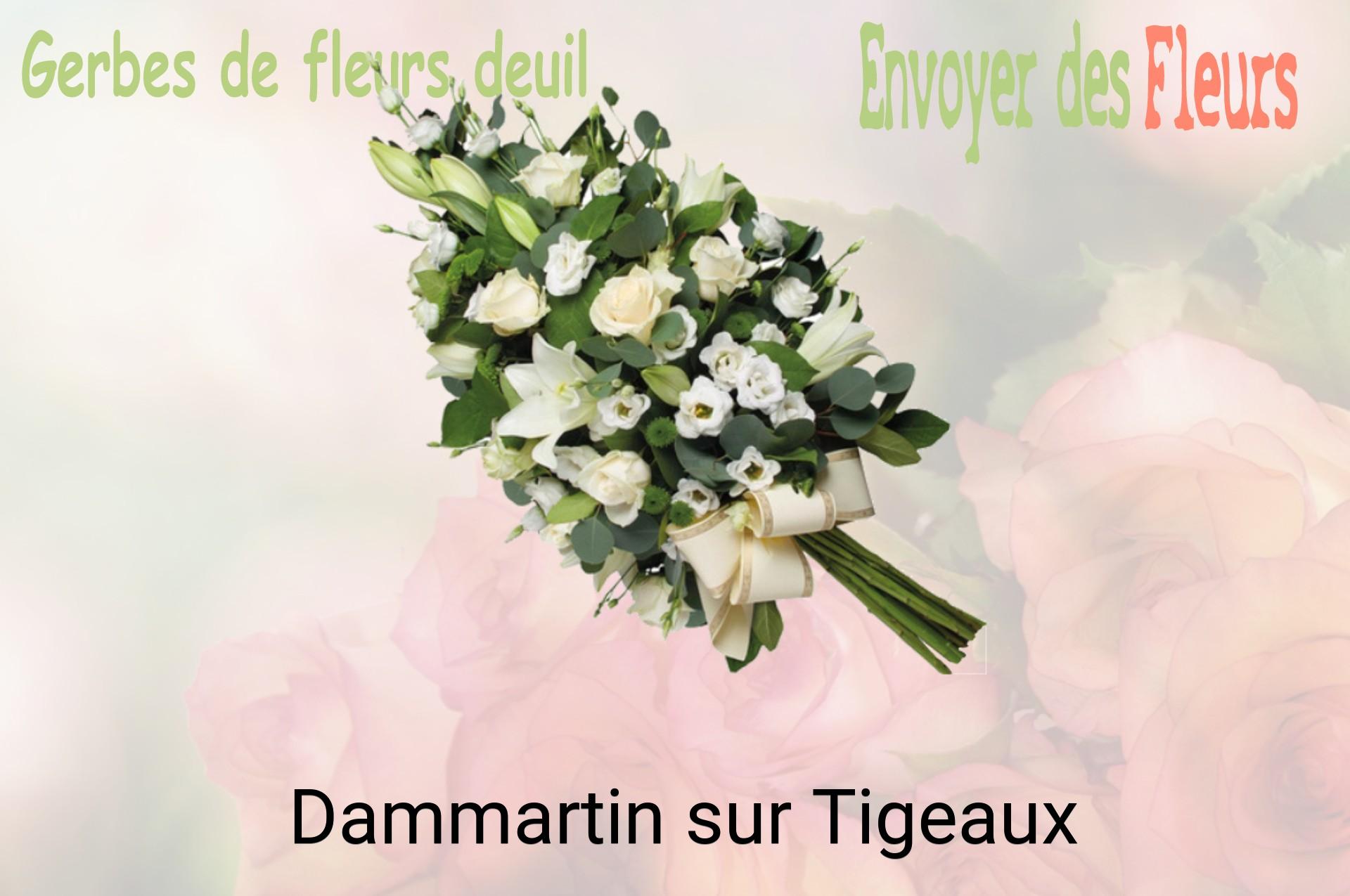 Gerbe de fleurs de deuil livrée à Dammartin-sur-Tigeaux